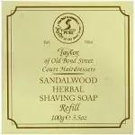 Taylor of Old Bond Street Sandalwood Herbal Shaving Soap in Generous 100g Size