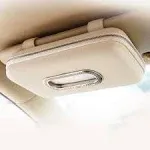  Car Tissue Holder, Sun Visor Napkin Holder, Car Visor Tissue Holder, Beige