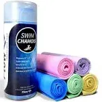 Flow Swim Towel Chamois Drying Towel Blue