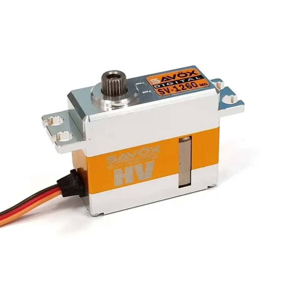 Savox Aluminum High Torque Mini Digital Servo High Voltage SAVSV-1260MG