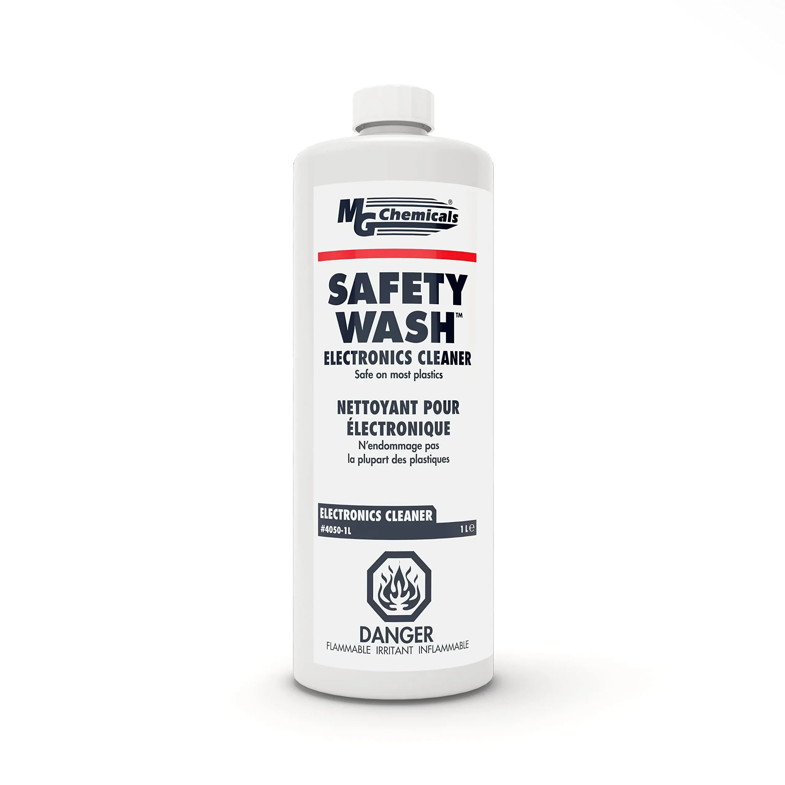 mg Chemicals Safety Wash Electronics Liquid Cleaner, 1 Liter Bottle