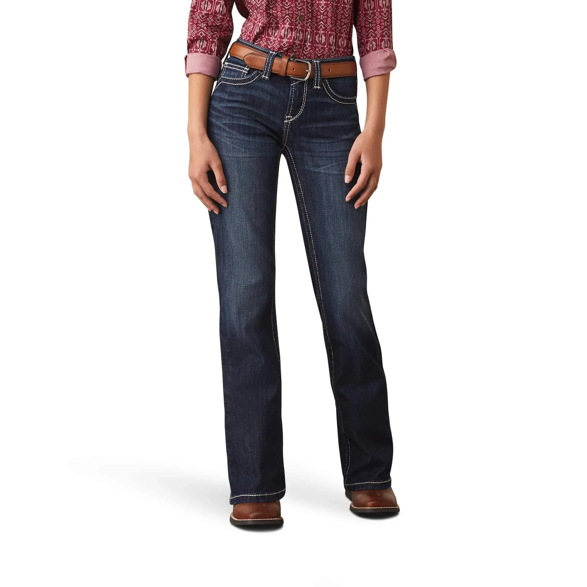 ARIAT girls R.e.a.l. Brianna Boot Cut Jean