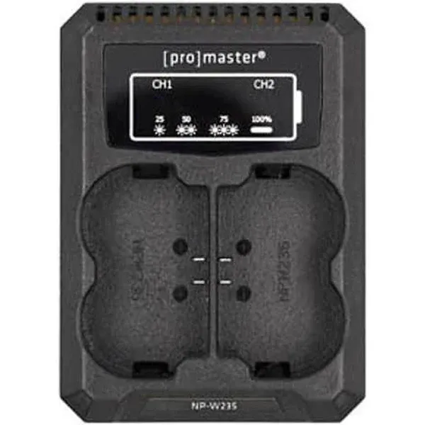 ProMaster Dually Charger-USB for Fuji NP-W235