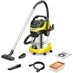 Karcher Electric Wet/Dry Shop Vacuum 8 Gal. 120V 1300W w/ Blower + Attachments