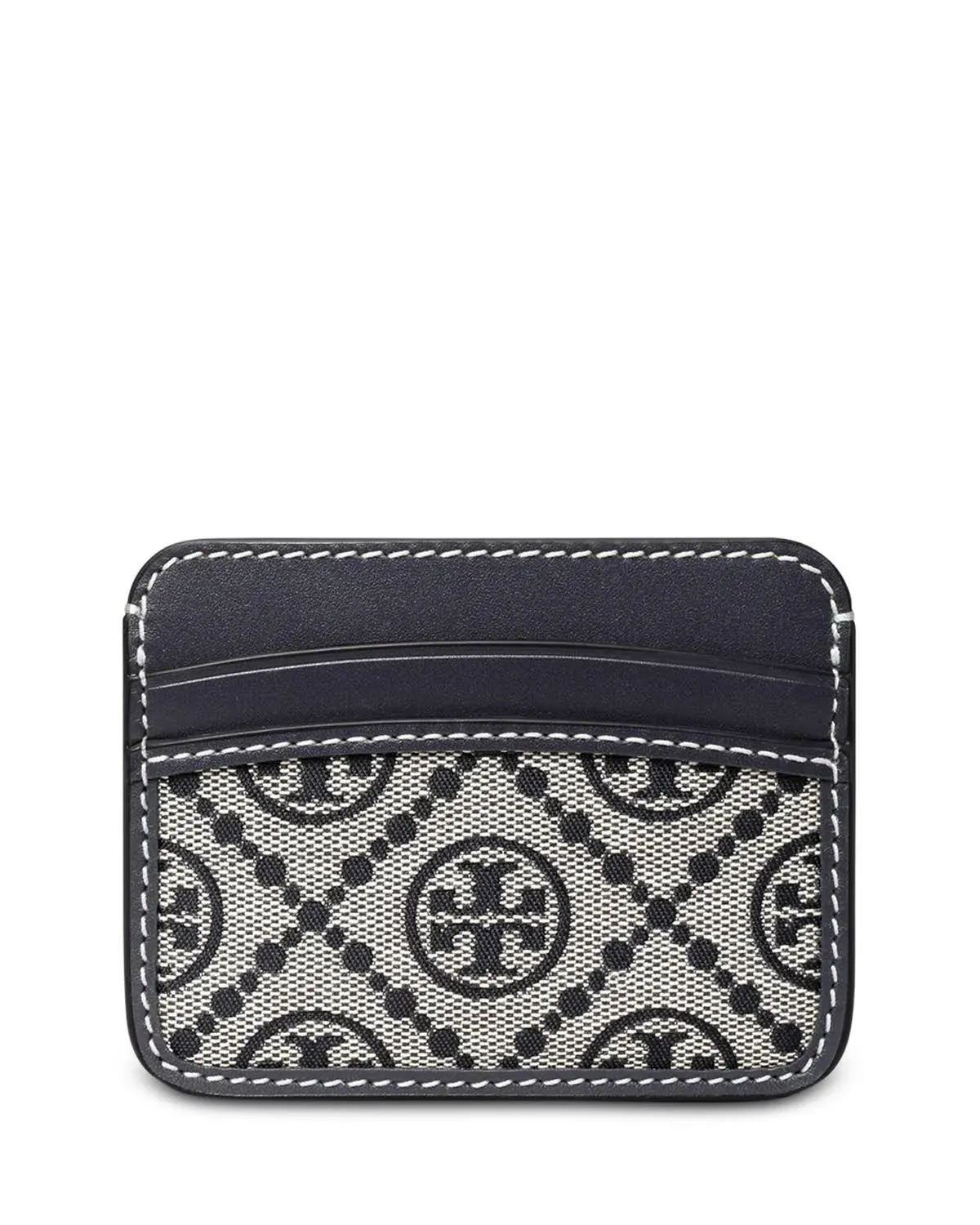 Tory Burch T Monogram Jacquard Card Case