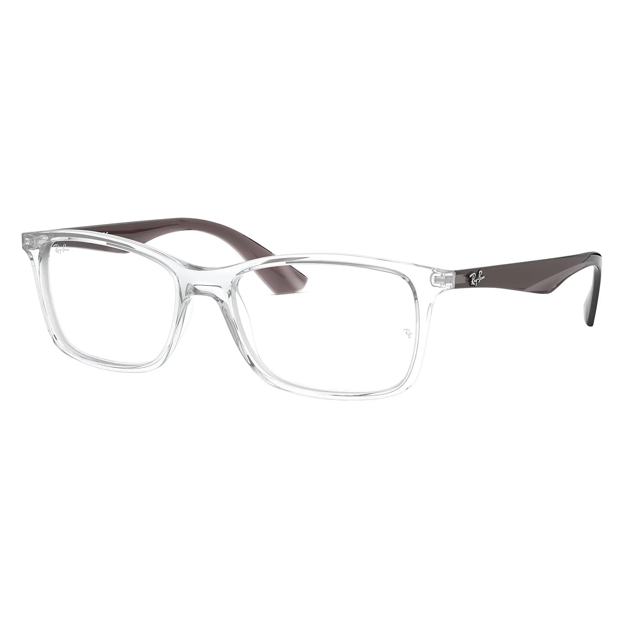 Ray Ban RB7047 5768 Eyeglasses Men's Transparent Full Rim Square Shape 54-17-140 | JoyLot.com