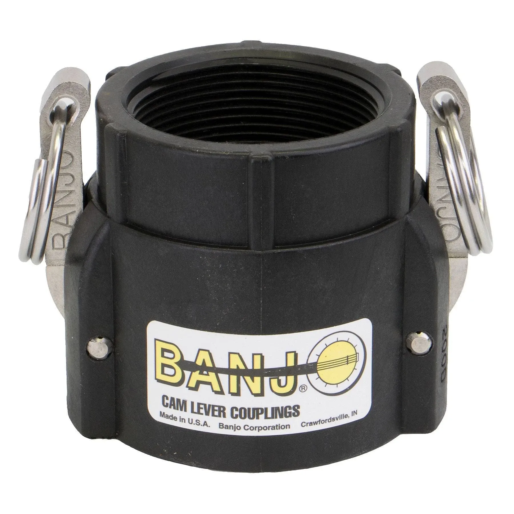 Banjo 200D 2" Female Coupler x FNPT Cam Lever Coupling