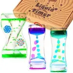 Liquid Timer - Sensory Toy for Relaxation Liquid Motion Bubbler Timer