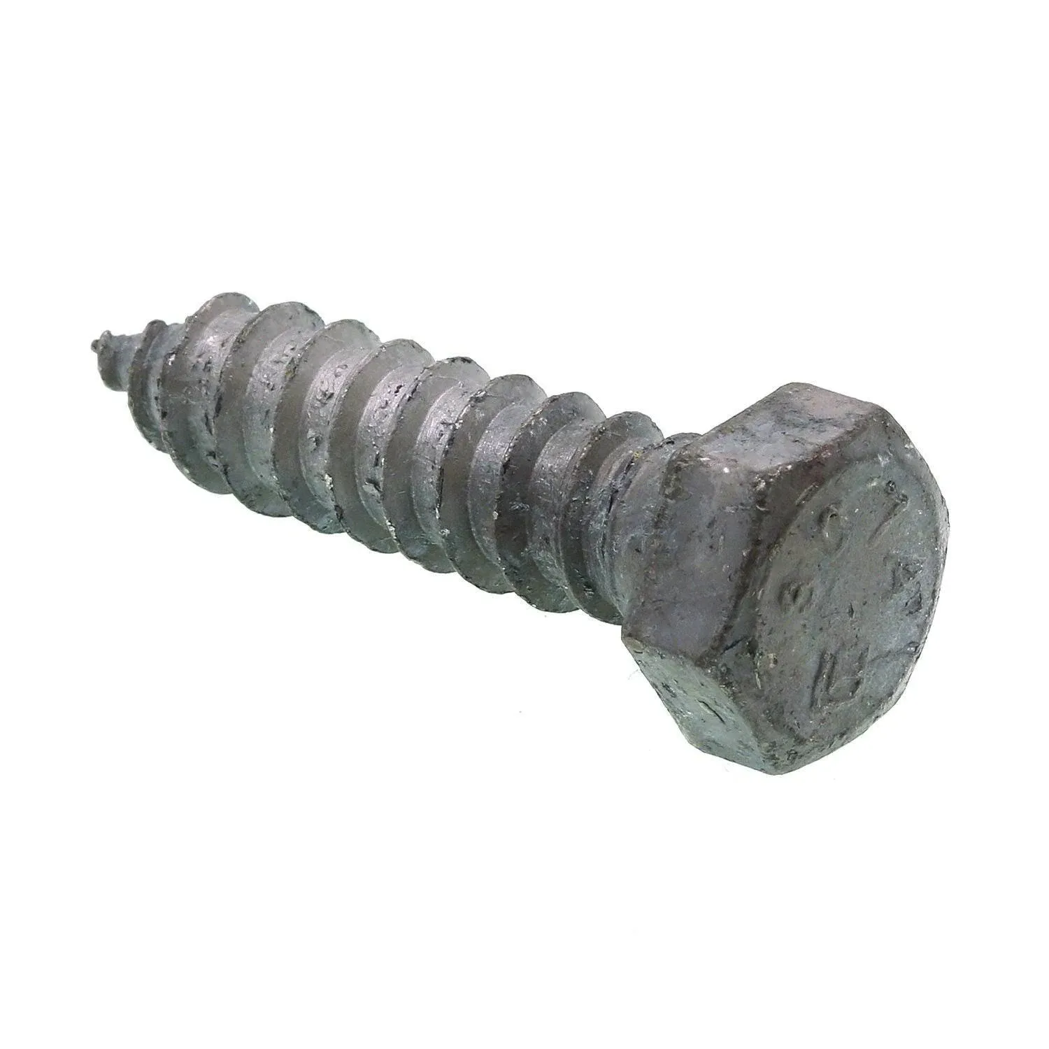 Prime-Line 9056790 Hex Lag Screws, 1/2 In. X 2 In., A307 Grade A Hot Dip Galvanized Steel (50 Pack)