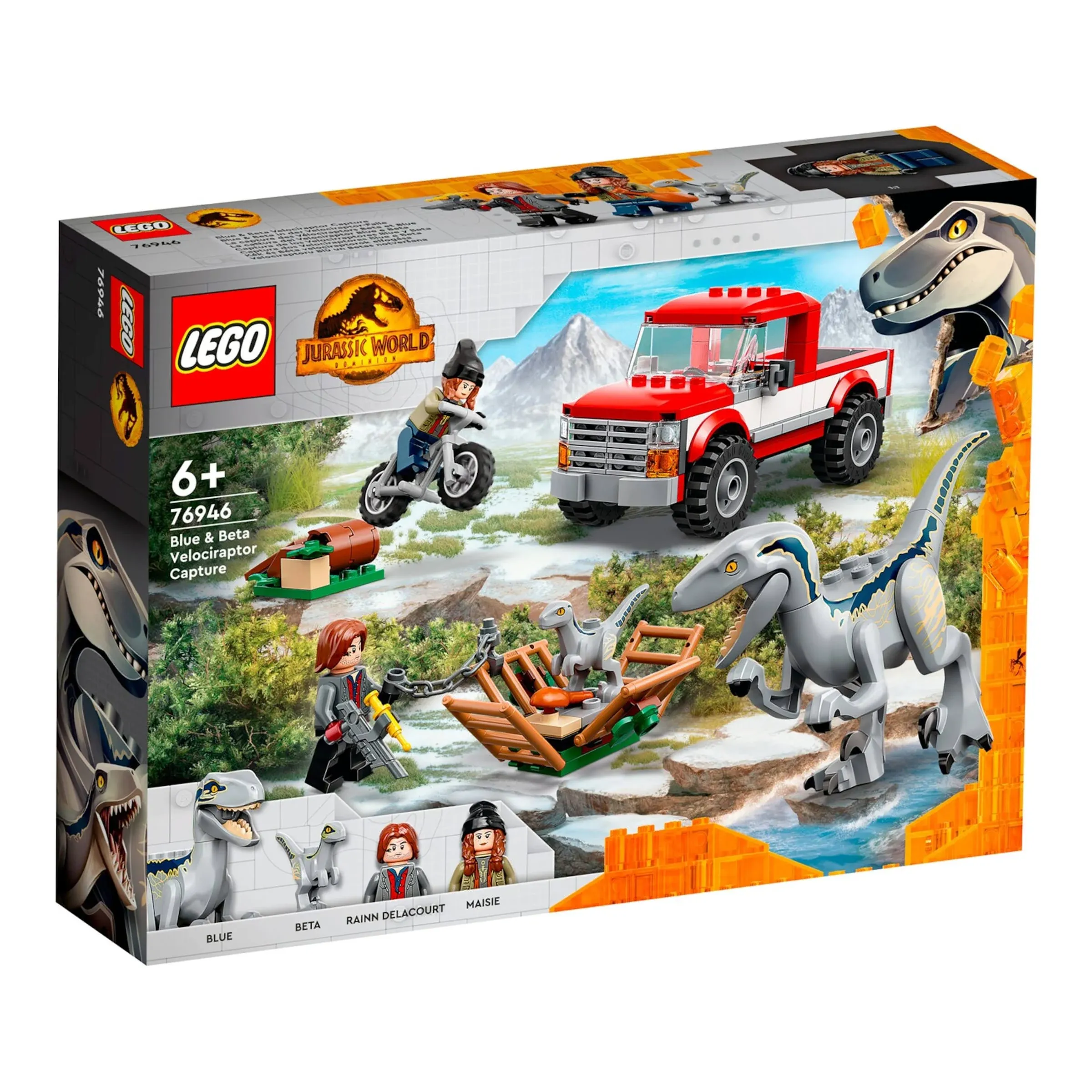 LEGO 76946 - Jurassic World - Blue & Beta in der Velociraptor-Falle