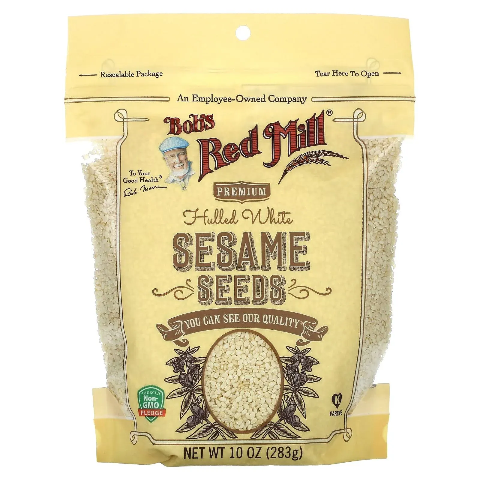 Bob's Red Mill Hulled White Sesame Seeds