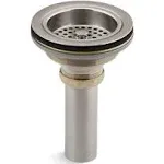 Kohler K-8801-SN Duostrainer Sink Drain and Strainer with Tailpiece