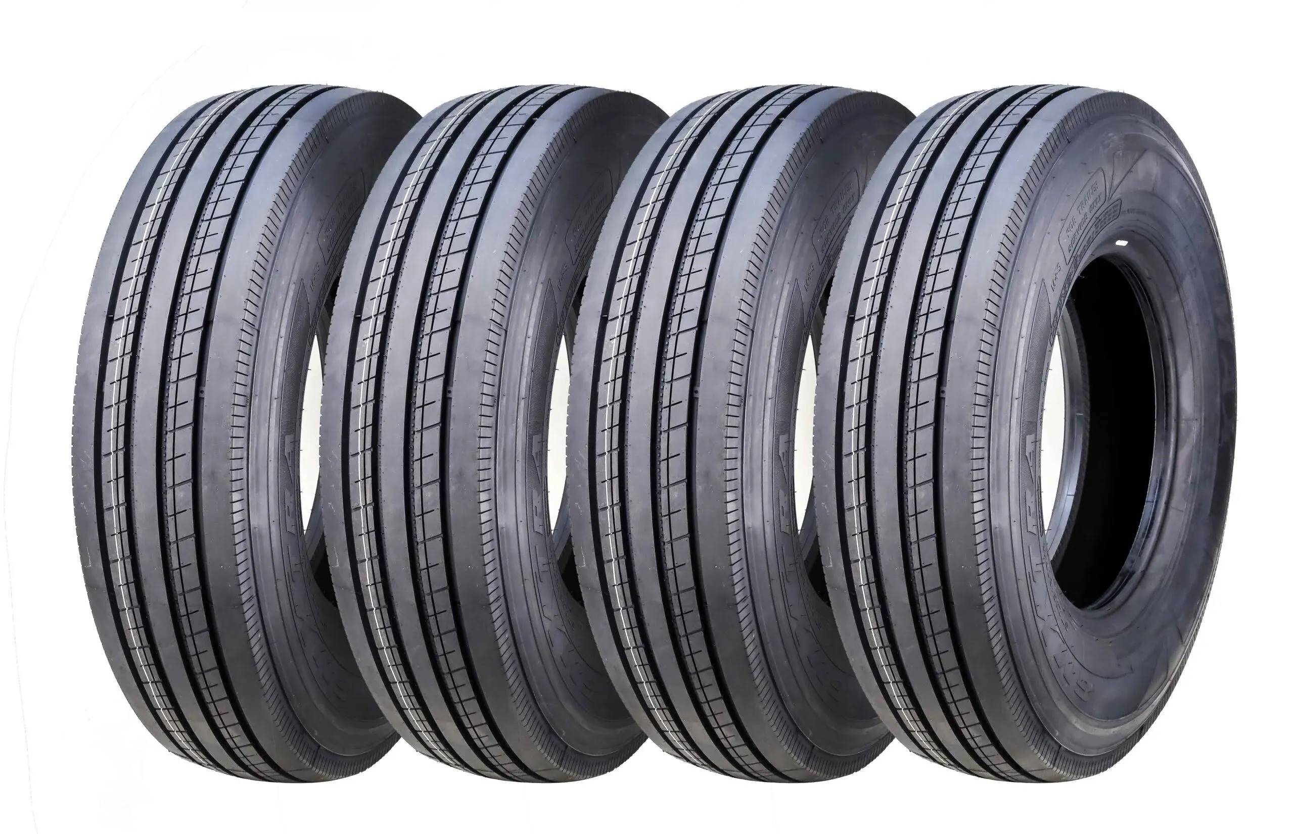 Libra Trailer Parts Set of 4 All Steel ST235/80R16 RV Radial Trailer Tire 16-Ply Load Range H 130/126m