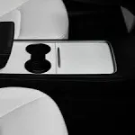 TWRAPS Center Console Wrap White Carbon Fiber (Gen2) for 2021+ Tesla Model 3 ...