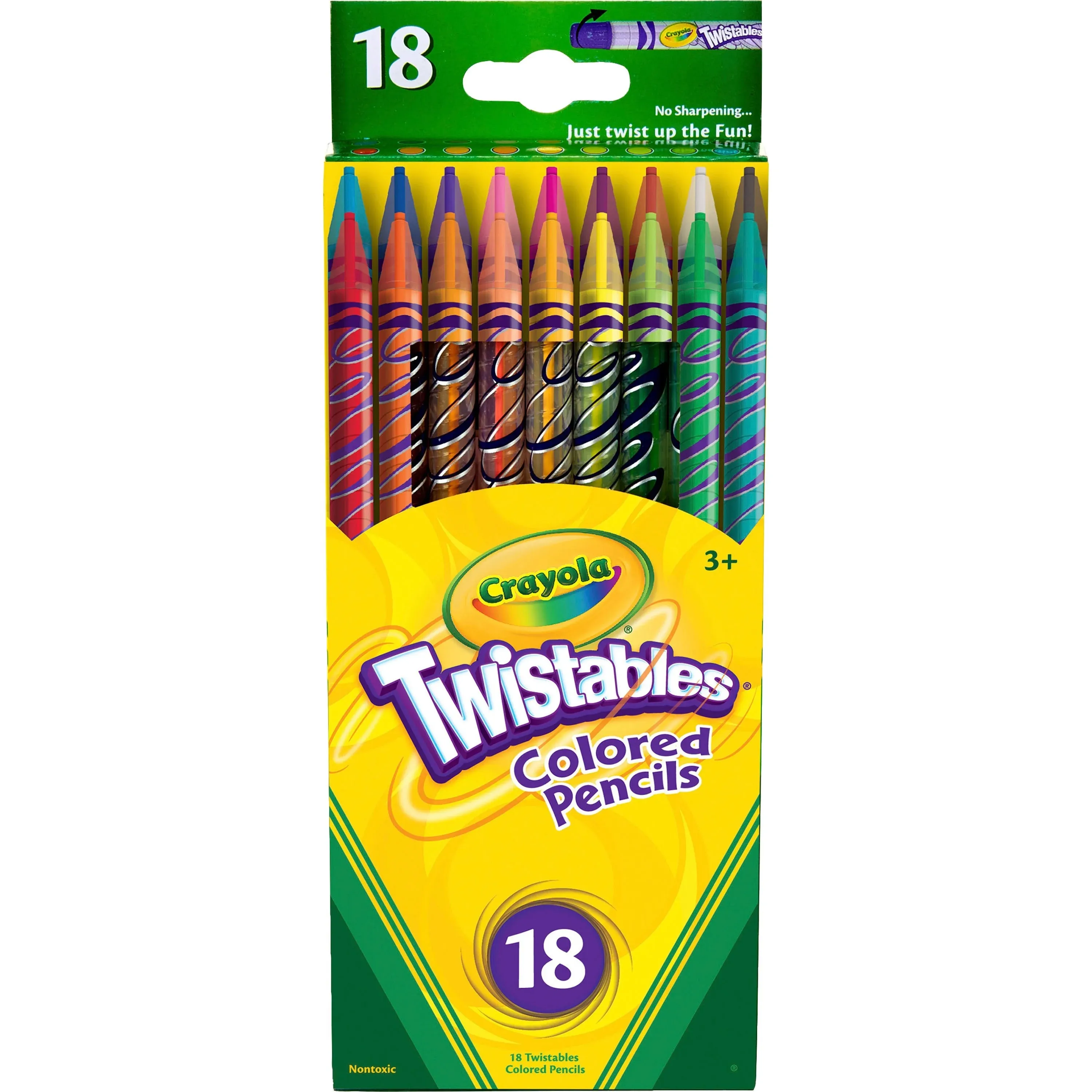 Crayola Twistables Colored Pencils - 18 count