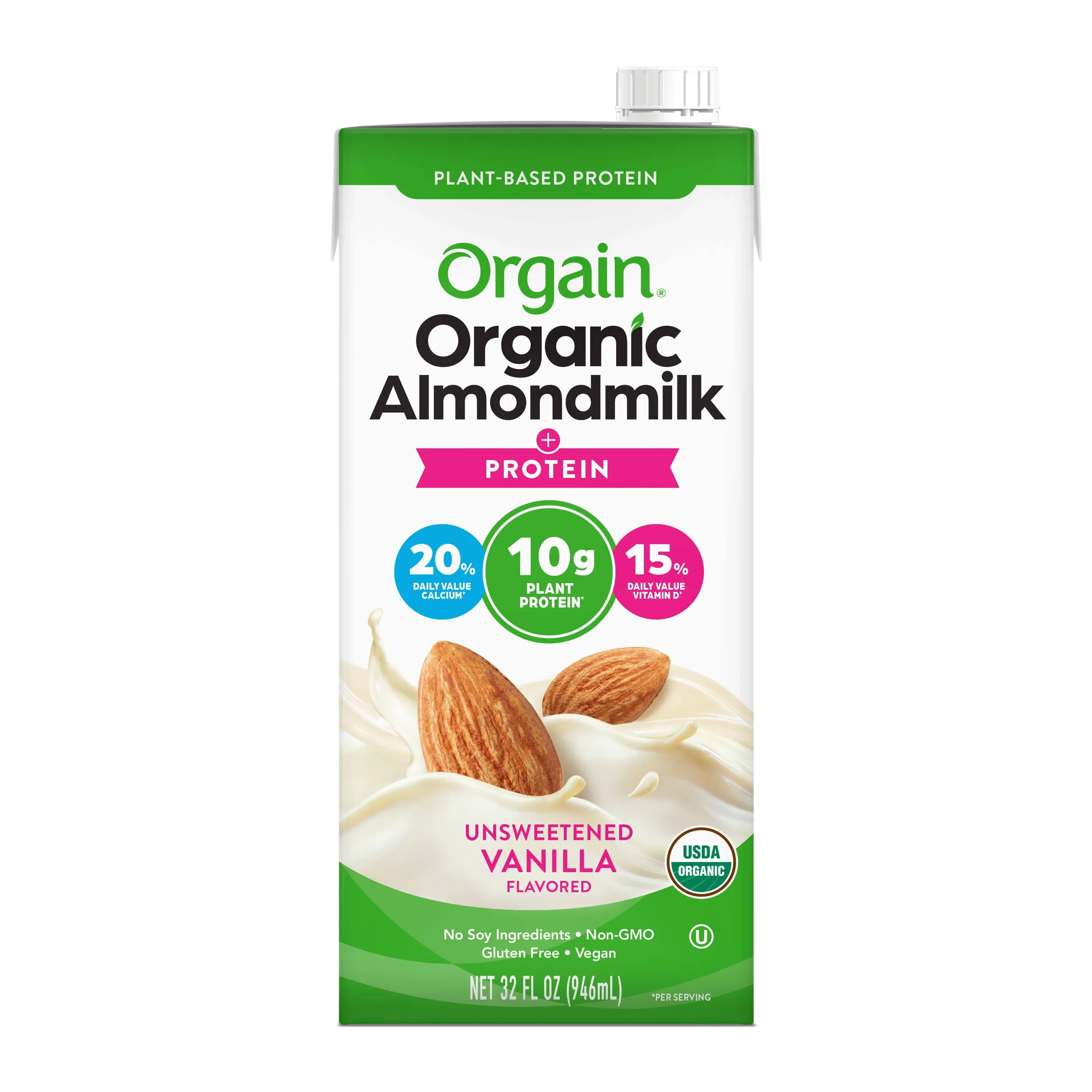 Orgain Orgain Organic Almondmilk + Protein