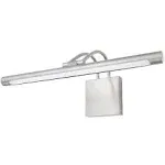 17&#034; 15-Watt Brushed Nickel Hardwire Integrated Dimmable LED Picture Light 3000K