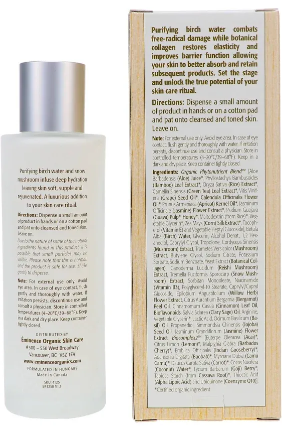 Eminence Birch Water Purifying Essence - 4 oz