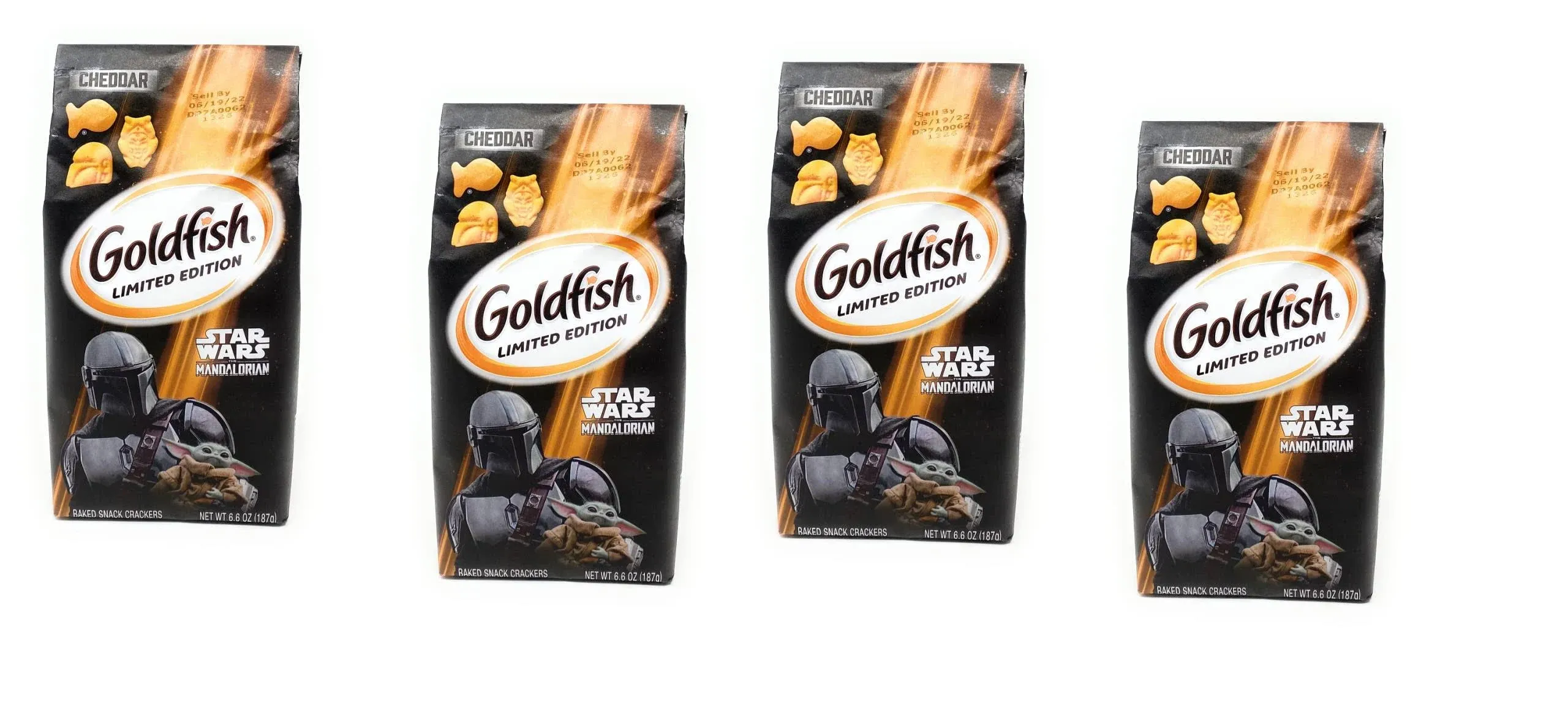 Pepperidge Farms Goldfish Star Wars The Mandalorian, Grogu & Ahsoka Cheddar Snack ...