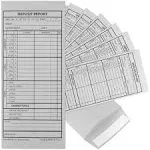 Cash Drop Envelopes - Bulk Cashier Deposit Envelopes for Cash Recordkeeping,<wbr/>Bank