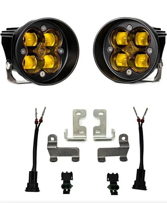 Baja Designs 12-21 Toyota Tacoma/Tundra/4Runner Squadron-R Fog Pocket Light Kit