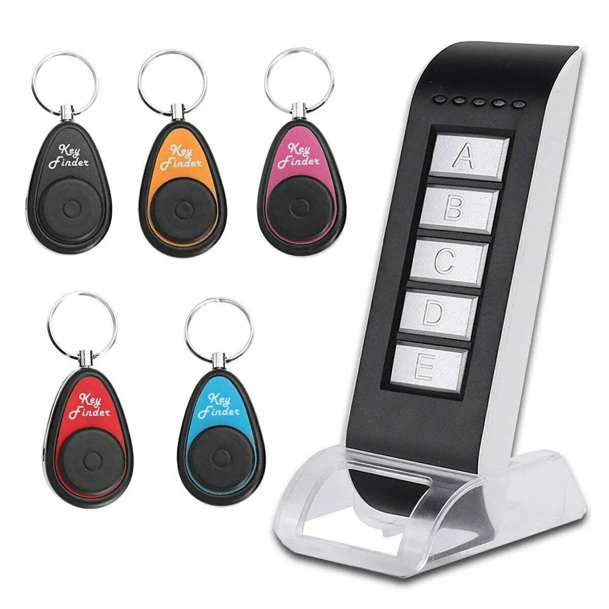 Vodeson Key Finder TV Remote Control Finder, No Smartphone Needed Easy to Use Suitable for The Elderly 80dB RF Locator Device,Key Finders Make Noise K