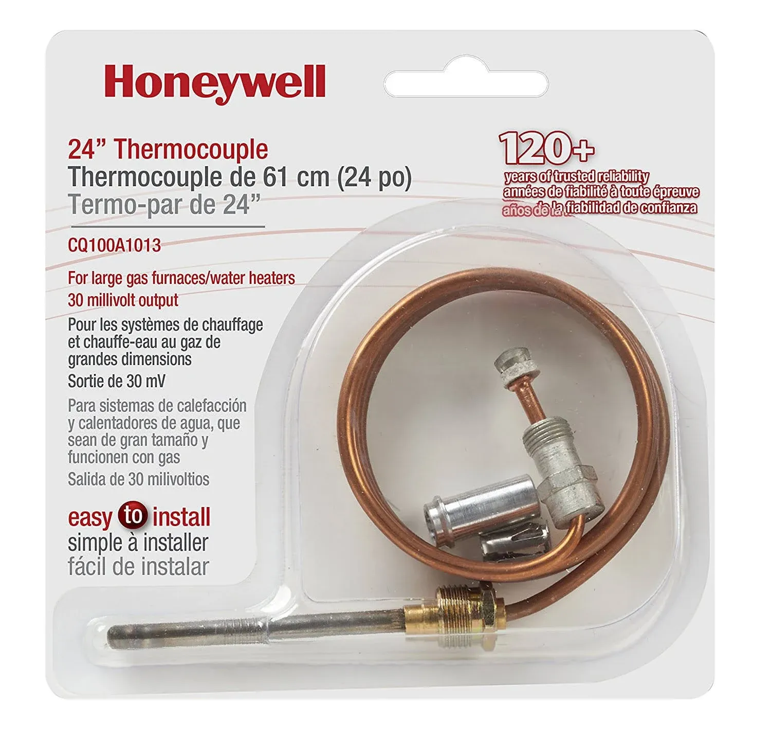 Honeywell 24 Inch Thermocouple