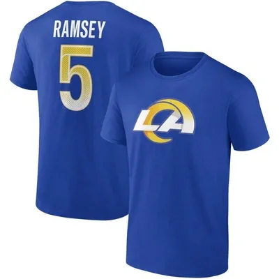 Fanatics Men's Royal Los Angeles Rams Player Icon T-Shirt