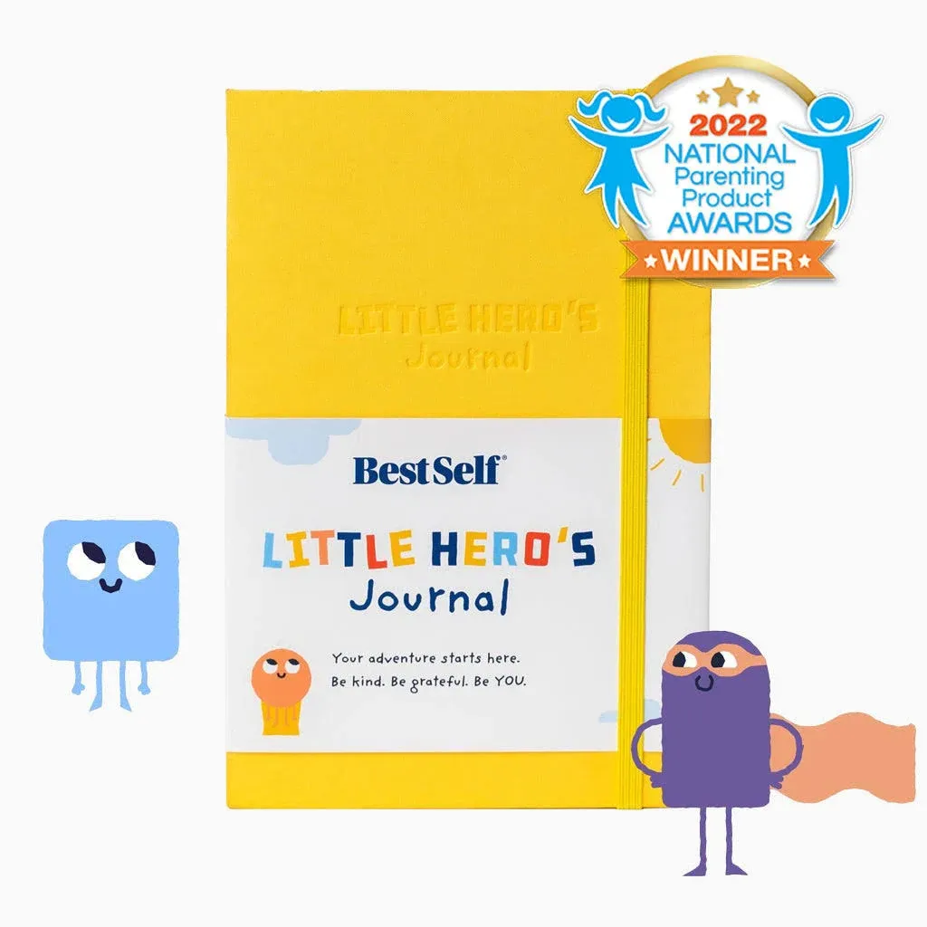 BestSelf Little Hero's Journal for Kids 7+: Boosts Confidence. Ideal Boys & Girls Journal, Kids Journal, Journal for Boys, Journal for Girls