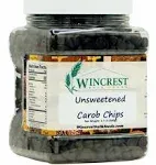 Shop WinCrest Unsweetened Carob Chips (1.5 Lb Tub) | TrueGether