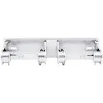 San Jamar® Locking Toilet Tissue Dispenser, 12.38 x 4.5 x 2.75, Chrome (SJMR260XC)