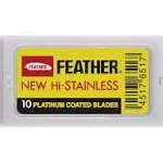 New 100 Shaving Safety Razor Double Edge Blades of 10 Top Brands - Feather Astra ...