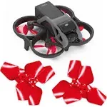 Master Airscrew 3-Blade Upgrade Propellers for DJI Avata - Red, 4 Pcs