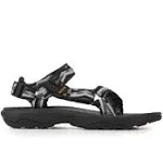 Teva Hurricane Little Boys Sport Sandals Size 11-13 Black Gray Adjustable Straps