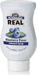 Real Infused Exotics Simply 3 PK Blueberry Puree Infused Syrup 16.9oz Bottle