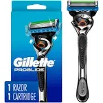 Gillette Fusion ProGlide Men's Razor with Flexball Handle Technology, Black