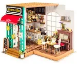 NEW Hands Craft Simon’s DIY Miniature Coffee House Cafe New Sealed Diorama NIB