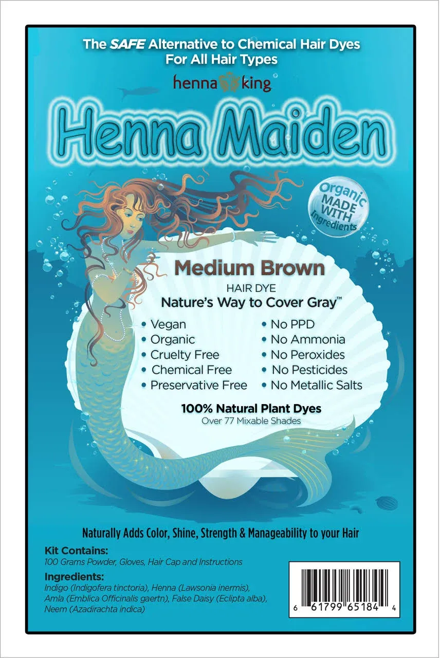 Henna Maiden All Natural Hair Dye