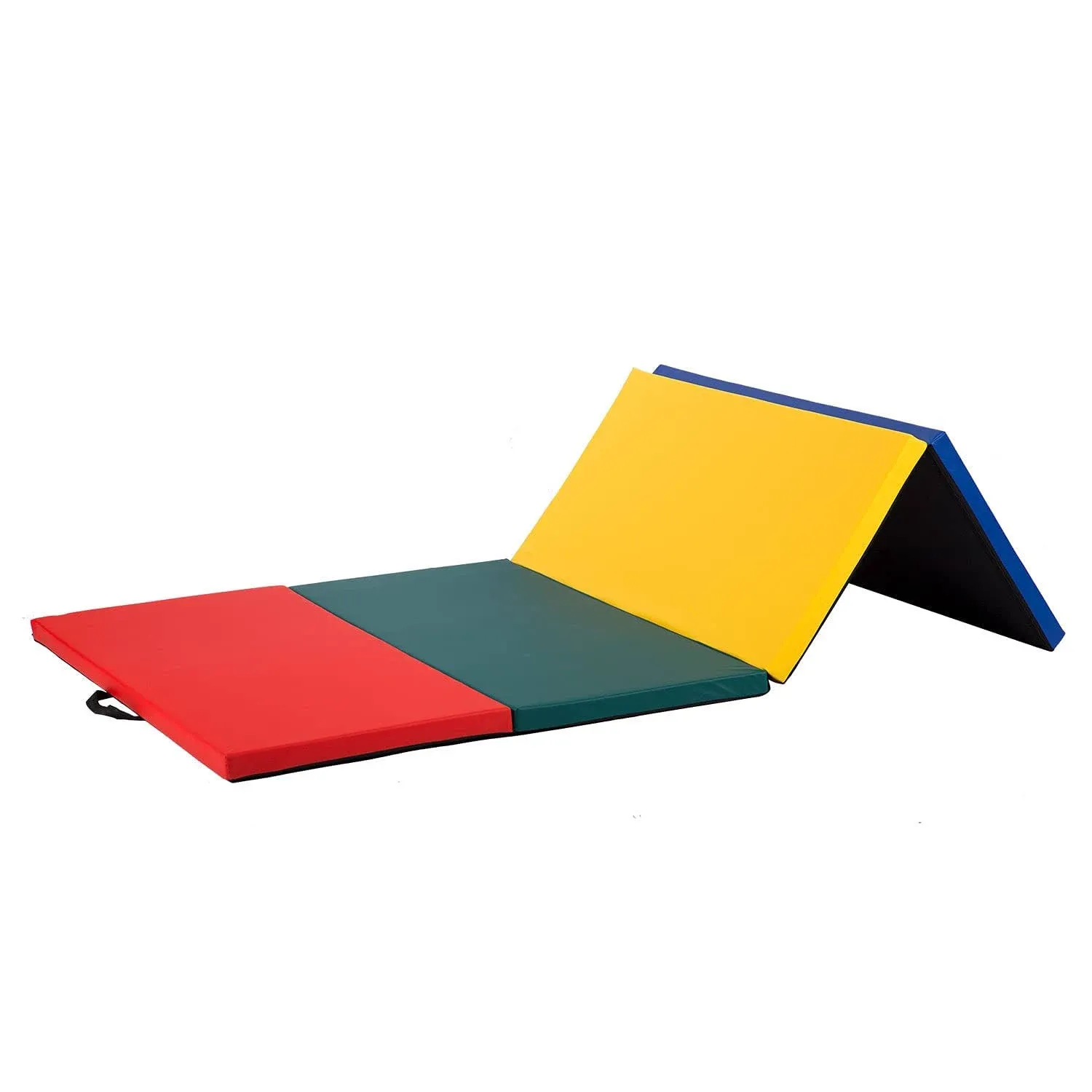 4X8X2 Gymnastics Mats for Gymnastics 4 Pannel Foldding Lightweight Gym Mats for 