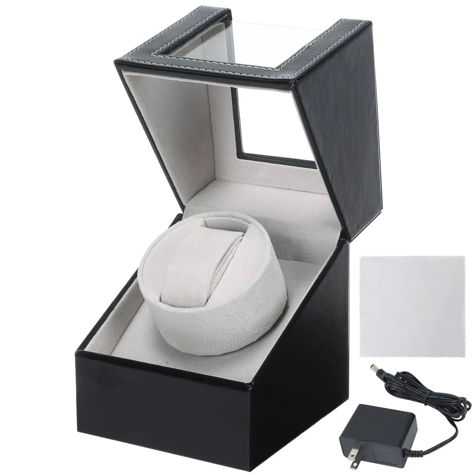 MAOPINER Single Automatic Watch Winder with Japanese Mabuchi Quiet Motor