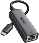 UGREEN USB C to Ethernet Adapter 1000Mbps RJ45 Driver-Free