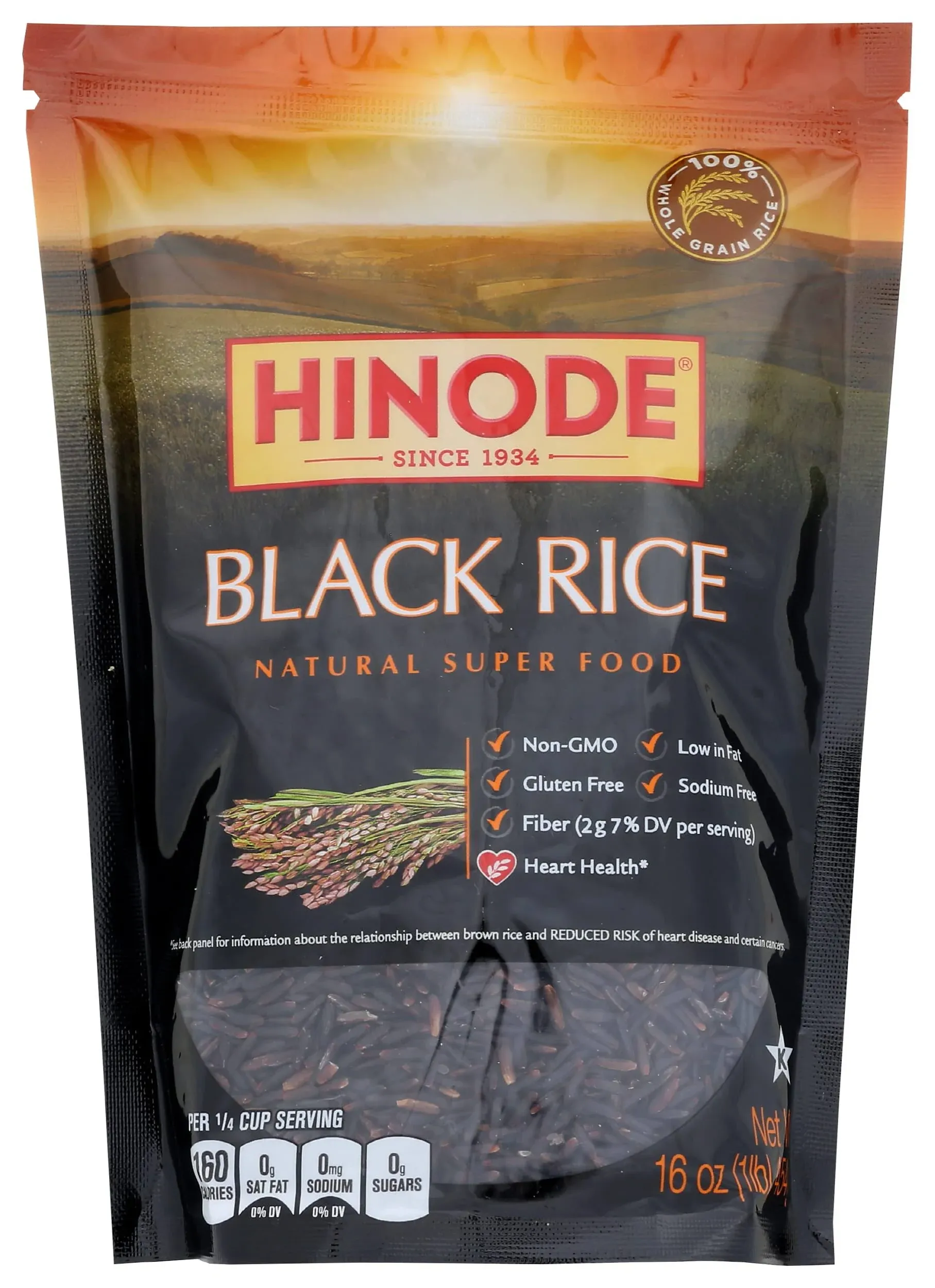 Hinode Black Rice - 16 oz