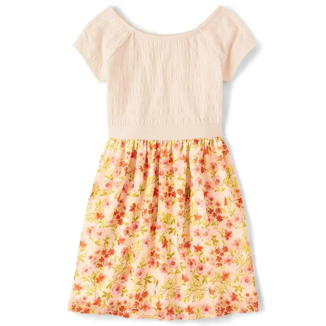 The Children's Place Girls' Smocked Dress