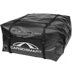 CargoSmart 10 Cubic ft Soft Sided Car Top Carrier Bag, Black