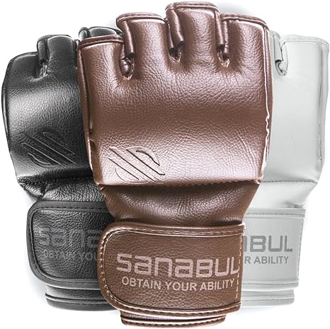 Sanabul Battle Forged 4 oz MMA Gloves for Men & Women 4oz MMA Training & Competition Gloves MMA Grappling Gloves