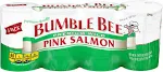 4 CANS Bumble Bee Wild Caught Alaskan Pink Salmon 14.75 oz Can Fish