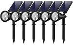 InnoGear SL406W Waterproof Outdoor Solar Lights - Warm White Light, Pack of 6