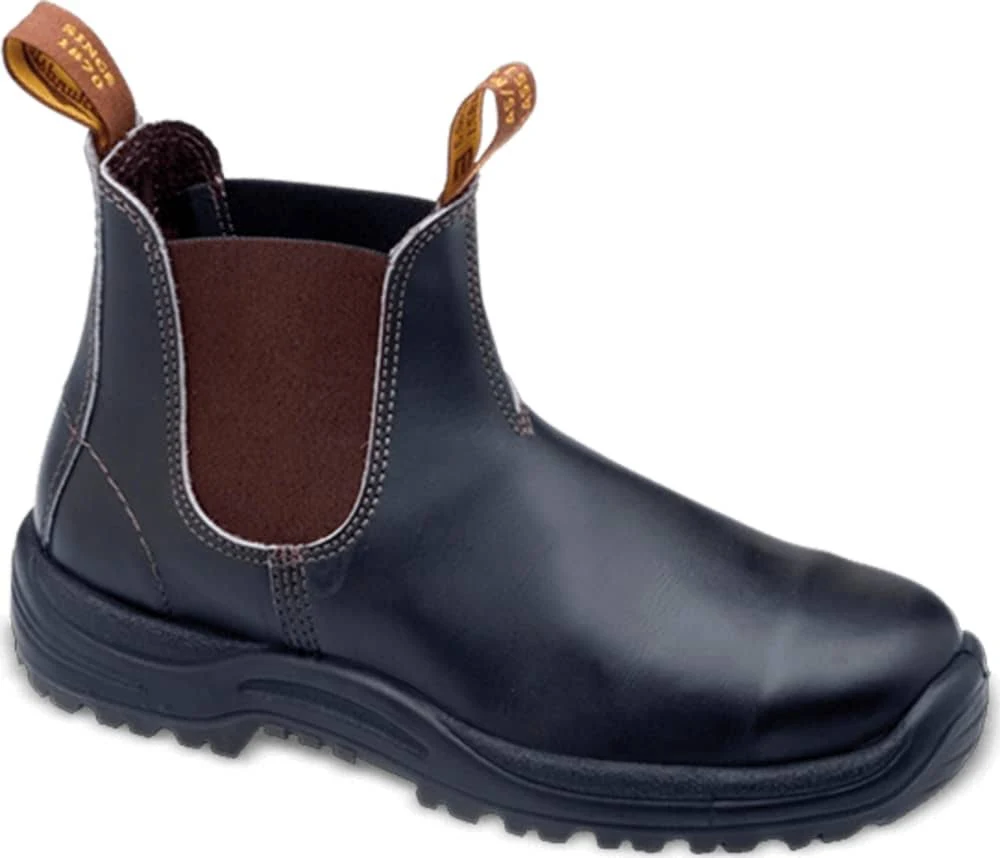 Blundstone Men&#039;s Chelsea Steel Shank EH Resistant Work Boot Unisex #172