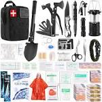 Abpir318 PCS Emergency Survival Kit, Survival Gear and Equipment First Aid Ki...