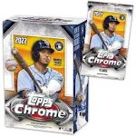 TOPPS CHROME MLB BASEBALL 2022 FACTORY SEALED &#034;IN STOCK&#034; BLASTER (32 CARD) BOX